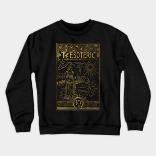 The Esoteric Vintage Astrology Design Crewneck Sweatshirt